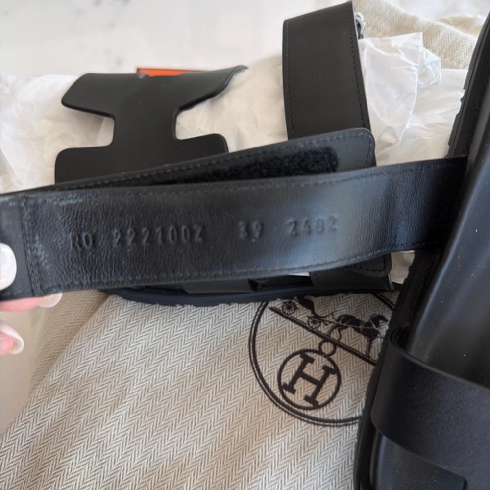 Hermès Black Sandals - Picture 5 of 5
